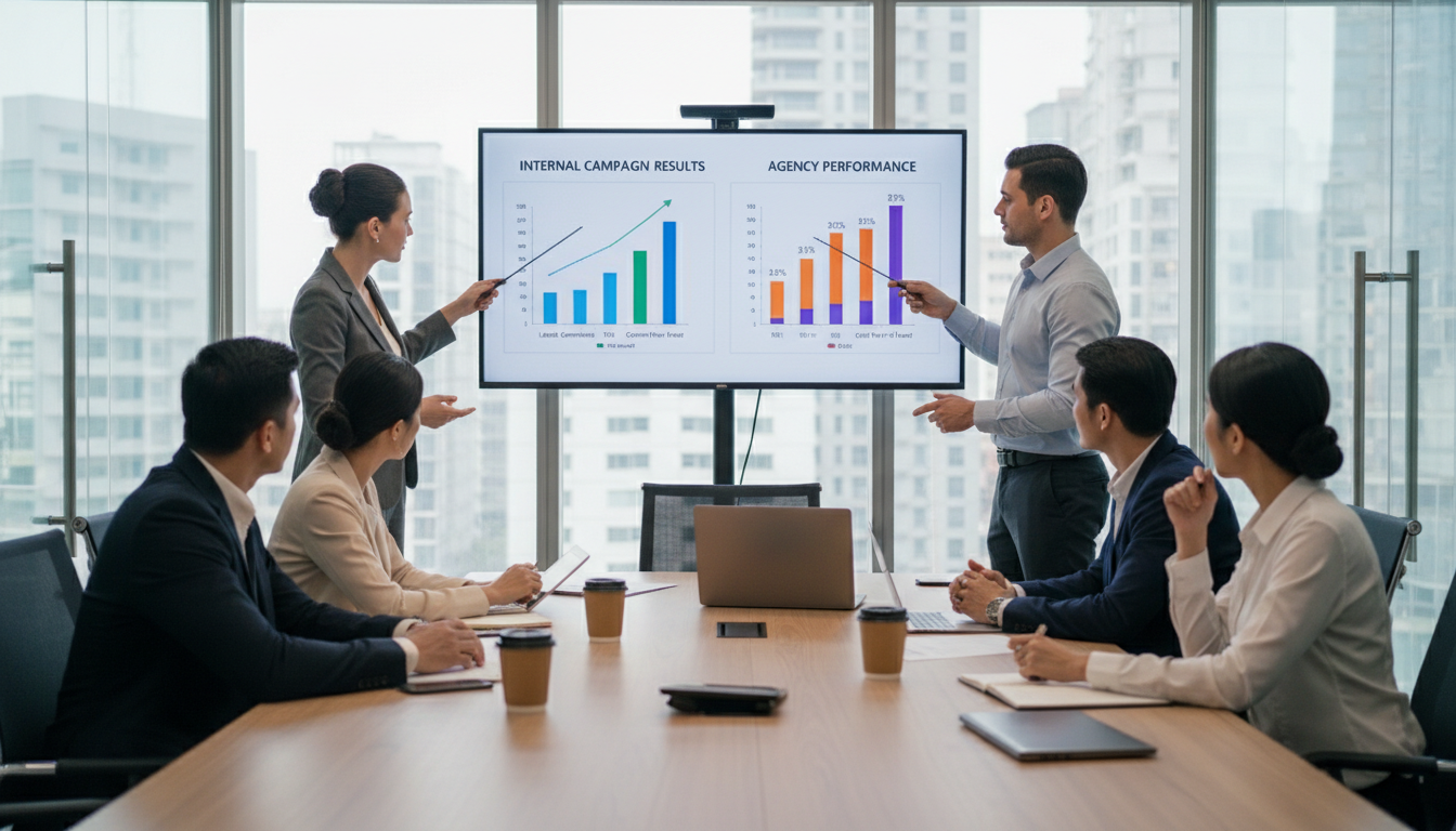 B2B marketing bureau vs zelf doen: wat is slimmer voor jouw bedrijf?