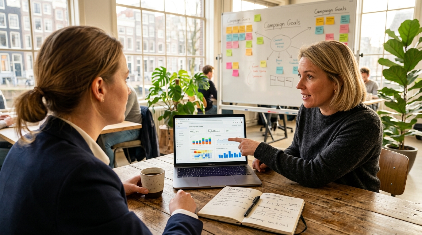 Full service marketing bureau: wanneer is het de juiste keuze voor jouw fase?