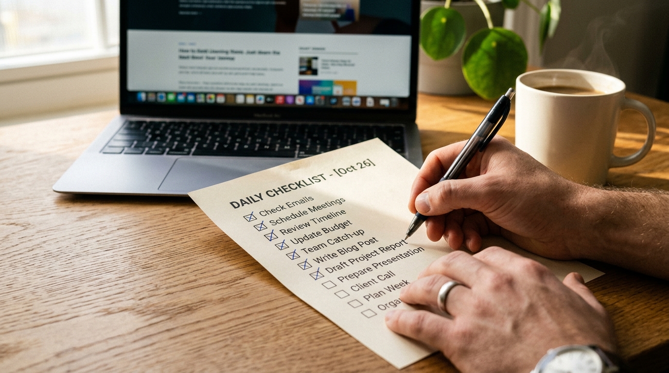 Generative Engine Optimization checklist: 15 stappen voor je website