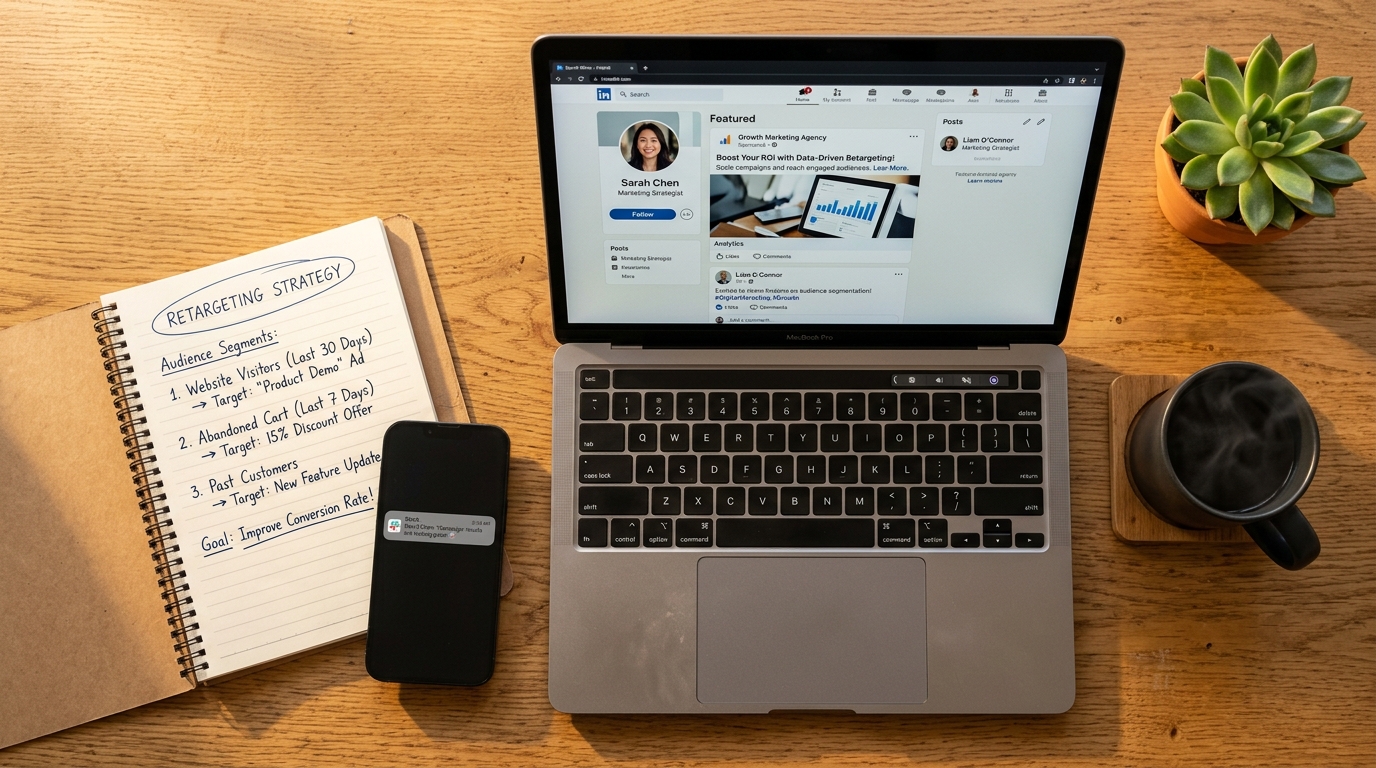 LinkedIn Ads retargeting: zo bereik je warme leads opnieuw