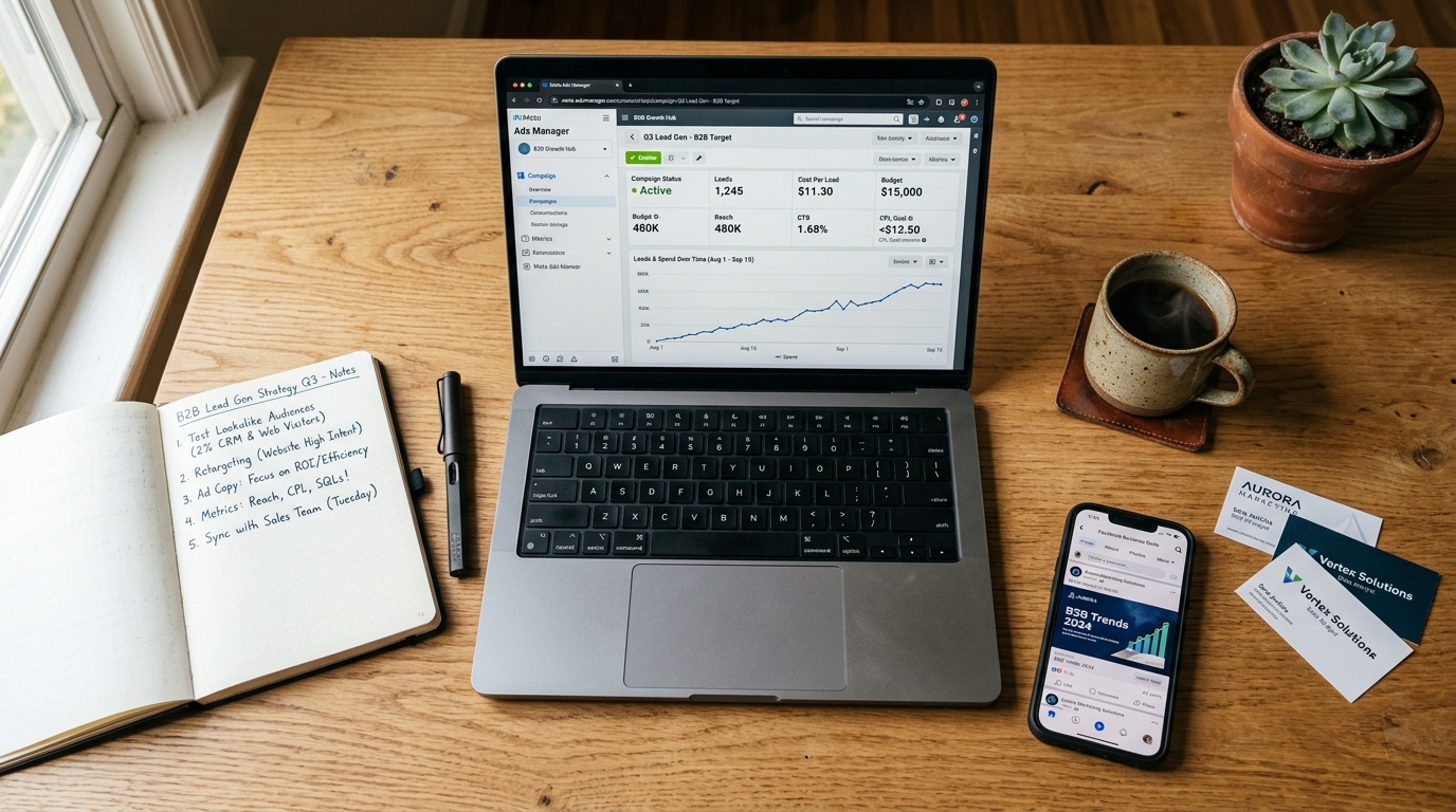 Meta Ads voor B2B: werkt het en hoe pak je het aan?