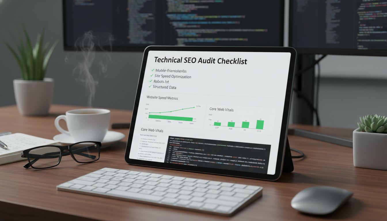 Technische SEO checklist 2026: alles wat je website nodig heeft